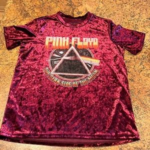 Pink Floyd crushed velvet t-shirt size M